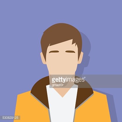 416x416 Profile Icon Male Avatar Portrait Casual Person Premium Clipart