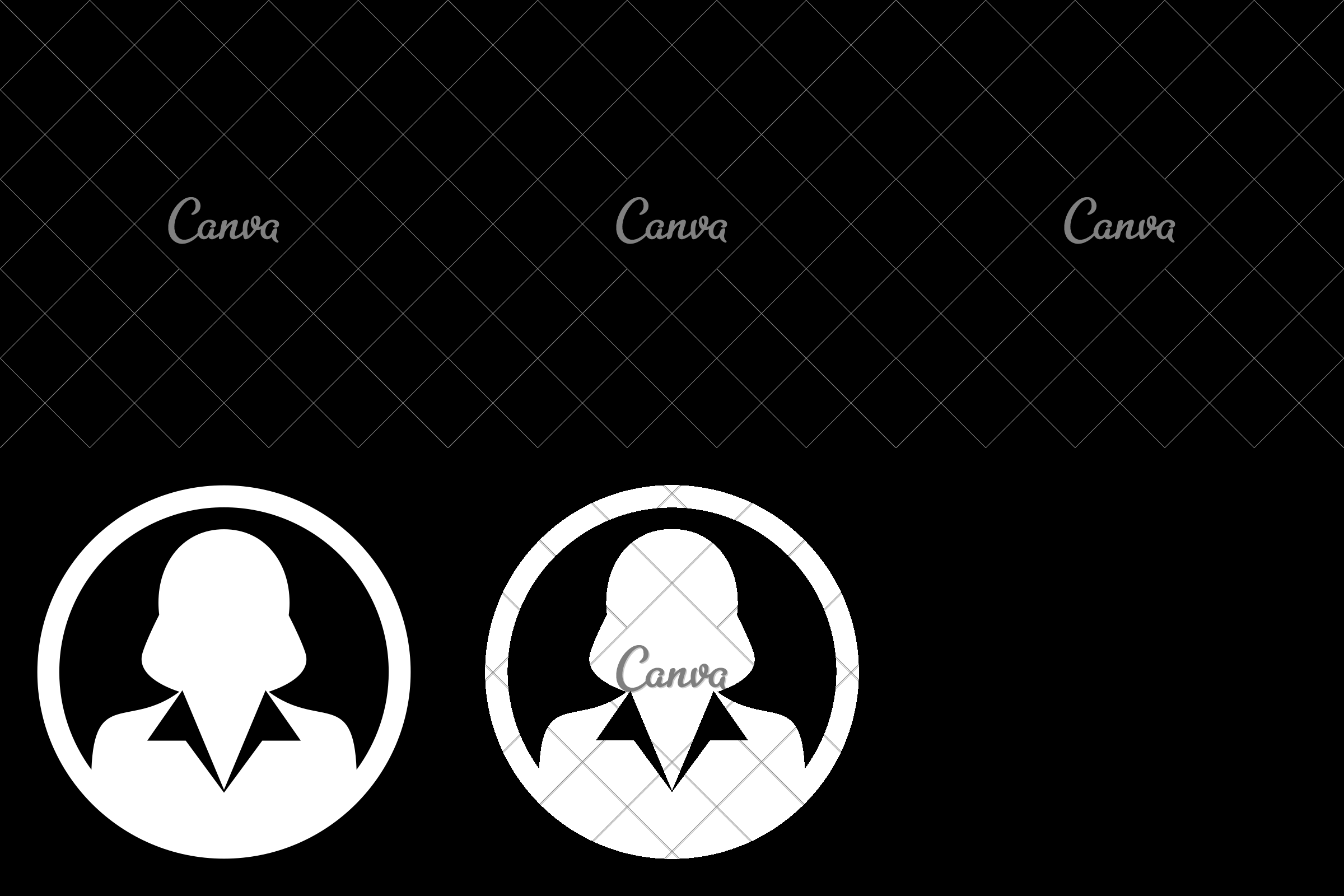 2400x1600 Profile Icon Vector Female User Person Avatar Symbol In Circle