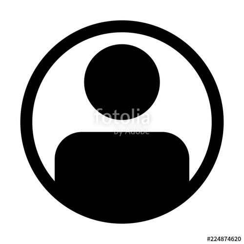 500x500 Profile Icon Vector Male User Person Avatar Symbol In Flat Color