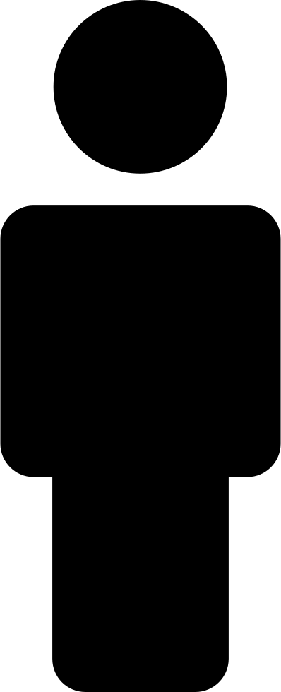 398x980 Person Silhouette Png Icon Free Download