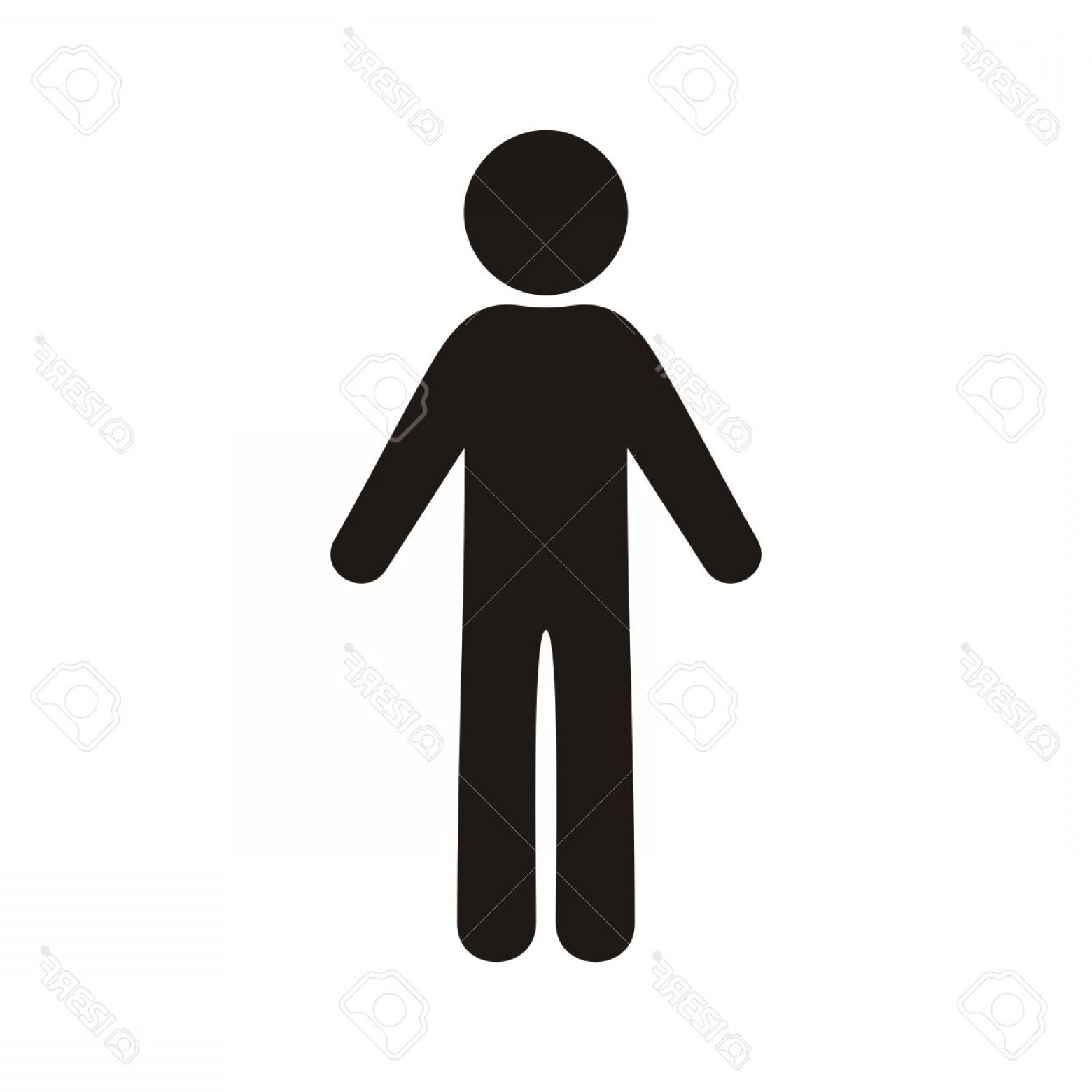 1560x1560 White Vector Image Person Cqrecords