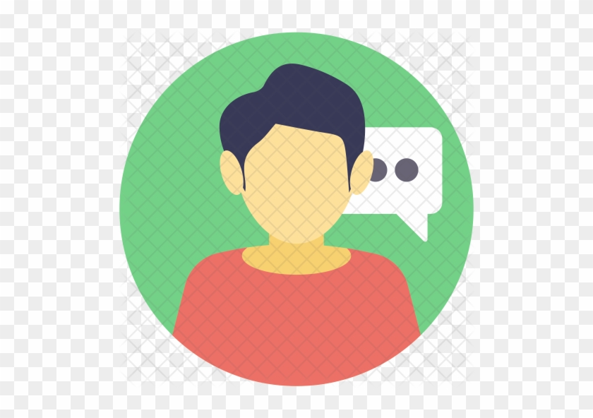 840x592 Talking Person Icon