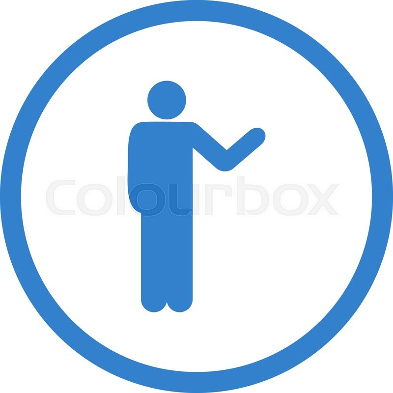 800x800 Talking Person Vector Icon This Stock Vector Colourbox