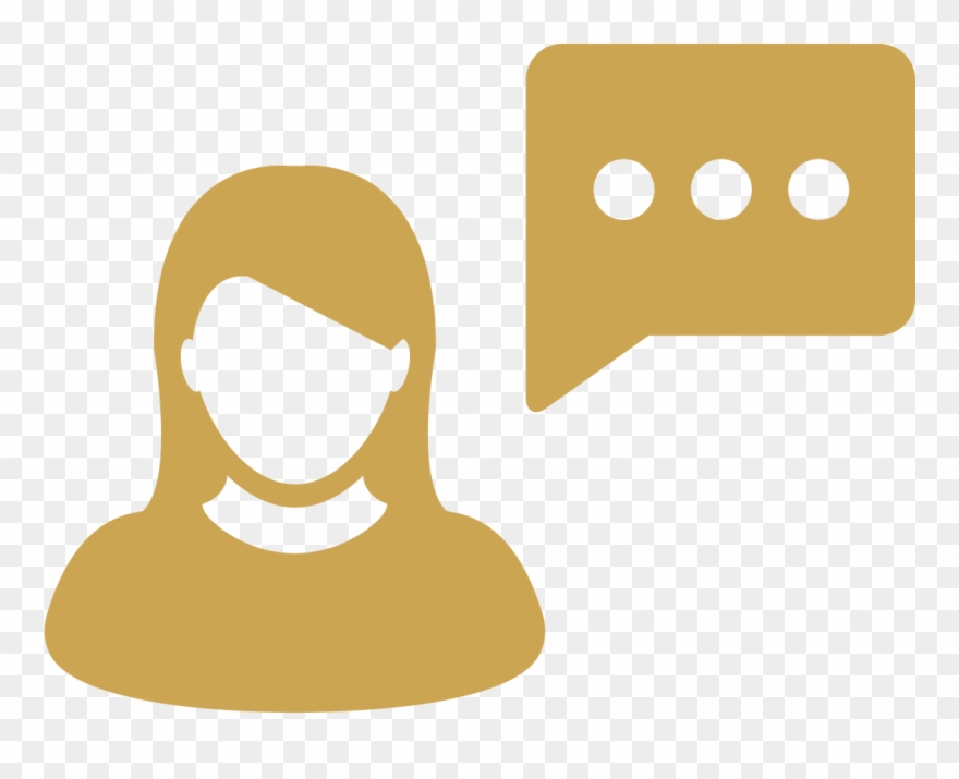 880x715 Woman Talking Icon