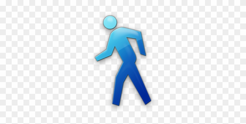 840x423 Person Walking Icon