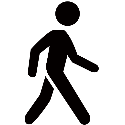 512x512 Walk, People, Man Icon Png And Vector For Free Download