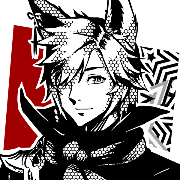 600x600 Anime Persona Like Icon Headshot