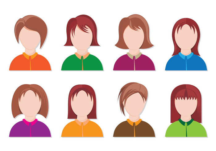700x490 Free Vector Set Of Personas Icon