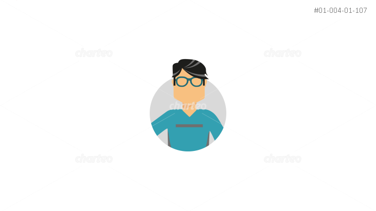 731x411 Persona Icon Of Anonymous Male Shape With Glasses