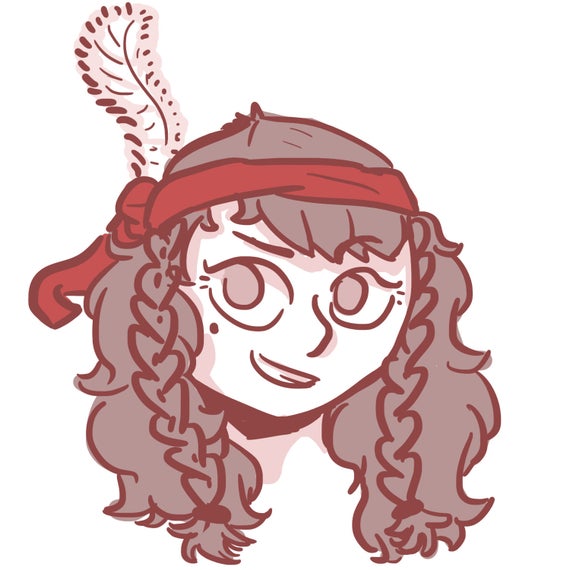 570x570 Custom Persona Icon Sketch Etsy