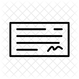 256x256 Cheque, Check, Write, Bank, Banking, Checkbook, Personal Icon