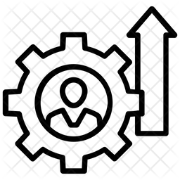 256x256 Personal Development Icon Of Line Style