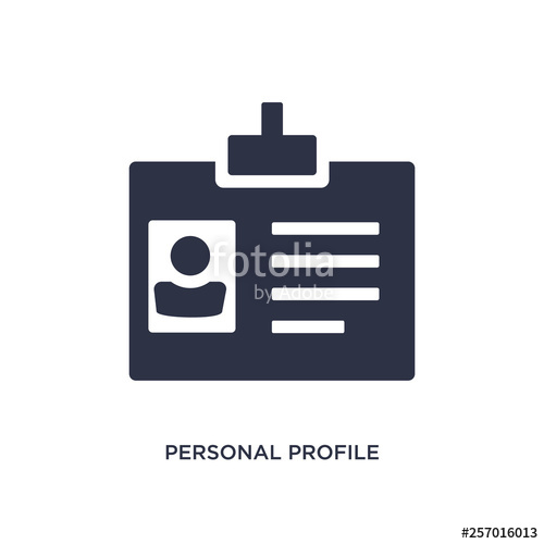 500x500 Personal Profile Icon On White Background Simple Element