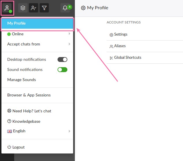 633x556 Editing Your Personal Profile