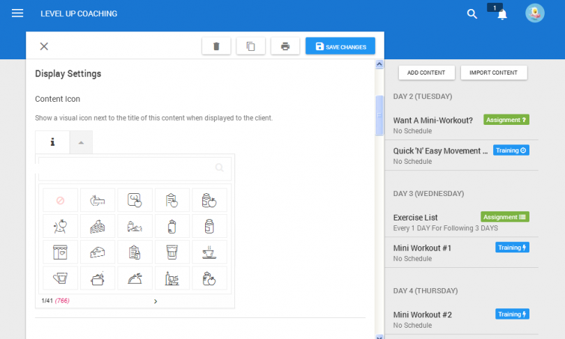 810x486 Display Icons For Personal Training Content Coachific