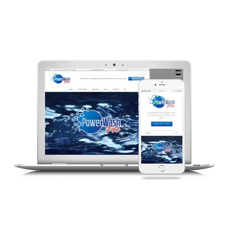 800x800 Icon Graphic Design Adelaide Powerwash Pro Website Pics