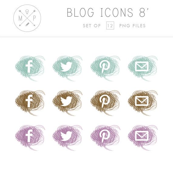 570x570 Social Media Icons