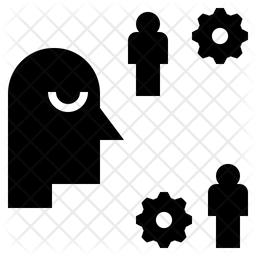 256x256 Personality Icon Of Glyph Style