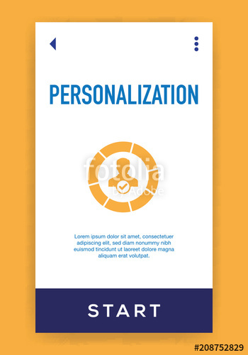 350x500 Personalization Icon Stock Image And Royalty Free Vector