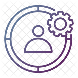 256x256 Personalization Icon Of Gradient Style