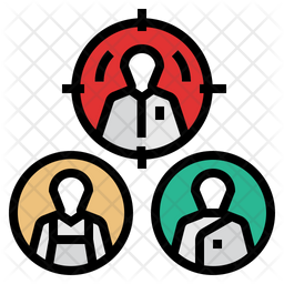 256x256 Personalization Marketing Icon Of Colored Outline Style