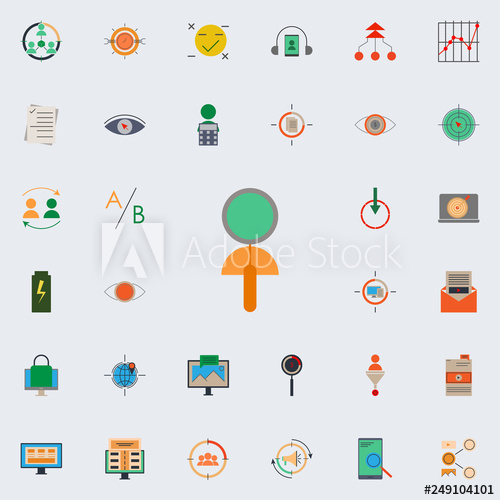 500x500 Colored Personalization Icon Marketing And Business And Digital