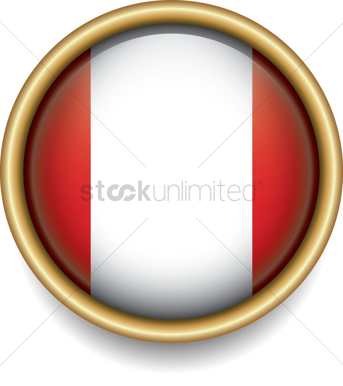 1155x1300 Peru Flag Icon Vector Image