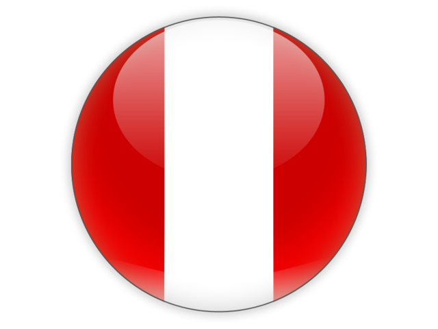640x480 Round Icon Illustration Of Flag Of Peru
