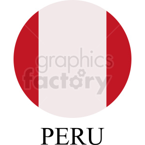 300x300 Peru Circle Flag Icon Clipart Royalty Free Gif, Png