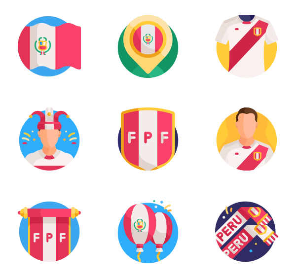 600x564 Peru Icon Packs