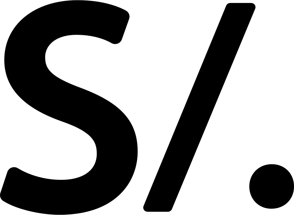 980x716 Peru Nuevo Sol Currency Symbol Png Icon Free Download