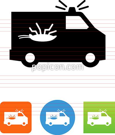 400x468 Pest Control Truck Icon