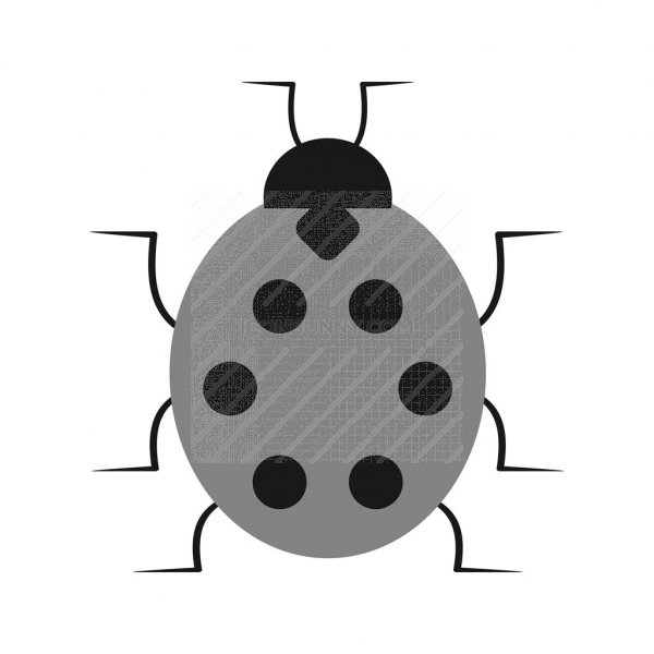 600x600 Insect Greyscale Icon