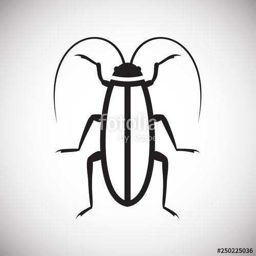500x500 Pest Icon On White Background For Graphic And Web Design, Modern