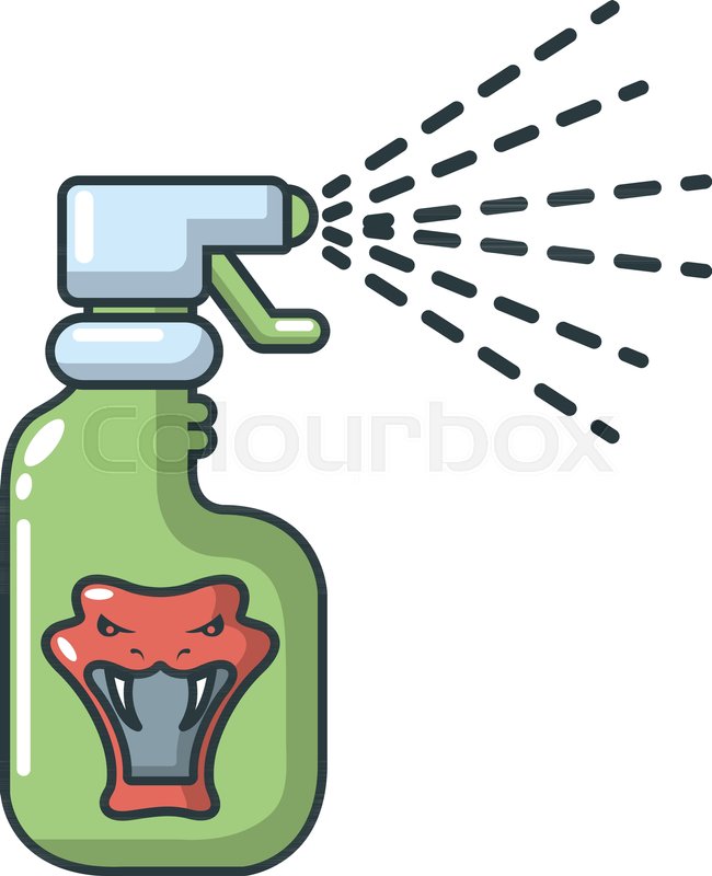 650x800 Pesticide Icon Cartoon Illustration Stock Vector Colourbox