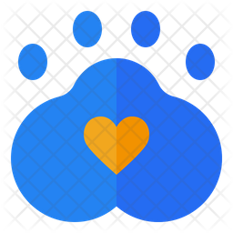 256x256 Pet Friendly Icon Of Flat Style