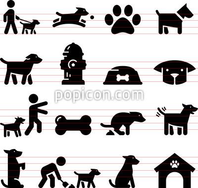 400x381 Dog Icons