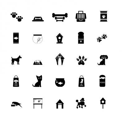 400x400 Pet Icons