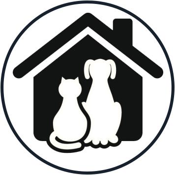 356x356 Black And White Simple Vet Veterinarian Symbol Cartoon Icon