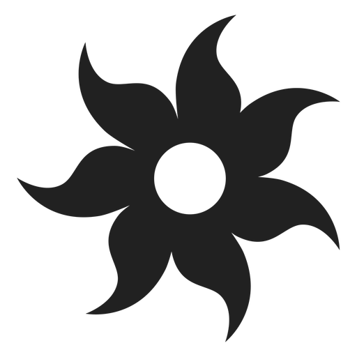512x512 Seven Petal Flower Icon