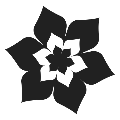 512x512 Six Petal Flower Blossom Icon