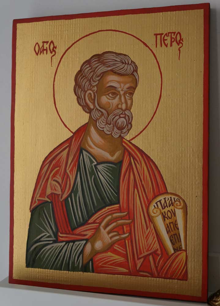 719x1000 Saint Peter The Apostle Hand Painted Icon