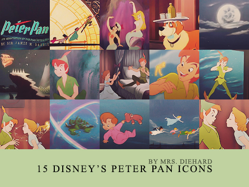 500x376 Disney's Peter Pan Icons