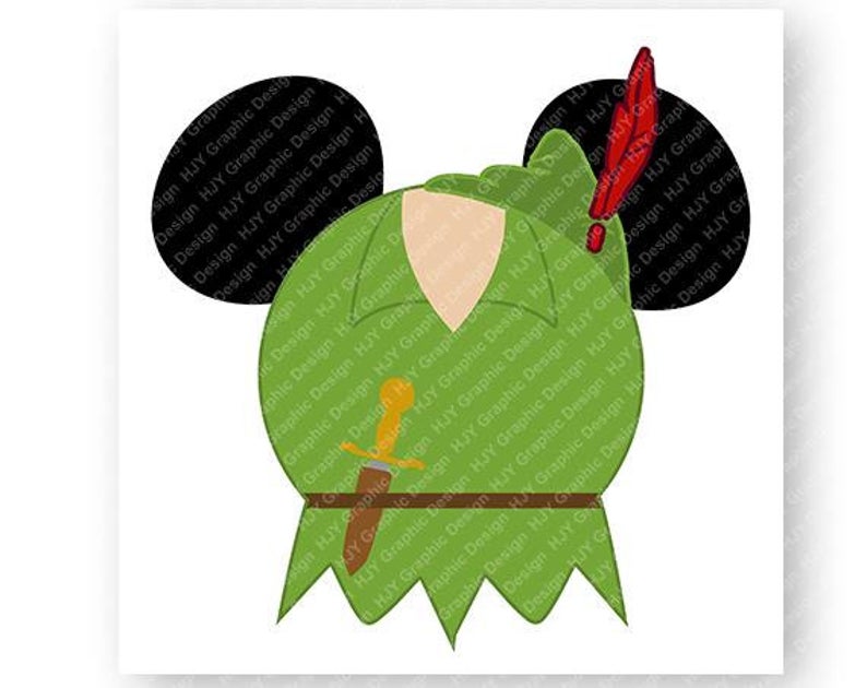 794x630 Disney Peter Pan Icon Minnie Icon Mickey Mouse Ears Head Etsy