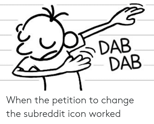 500x401 When The Petition To Change The Subreddit Icon Worked Change