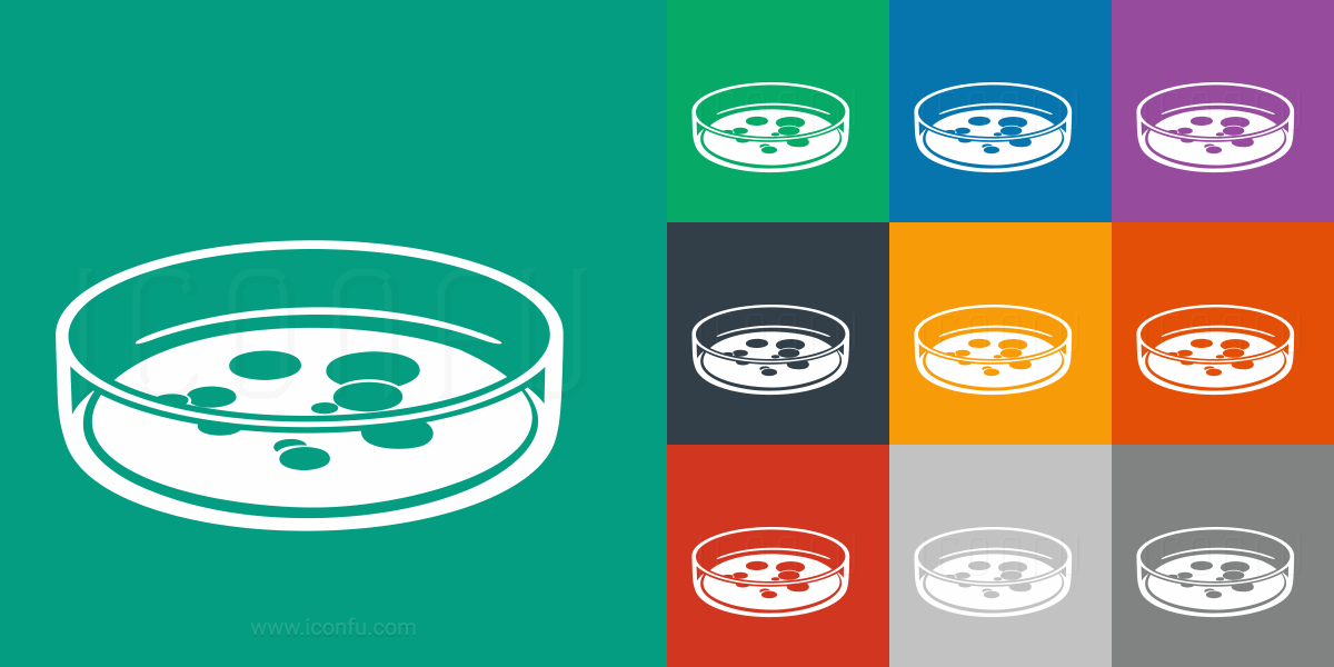 1200x600 Petri Dish Icon