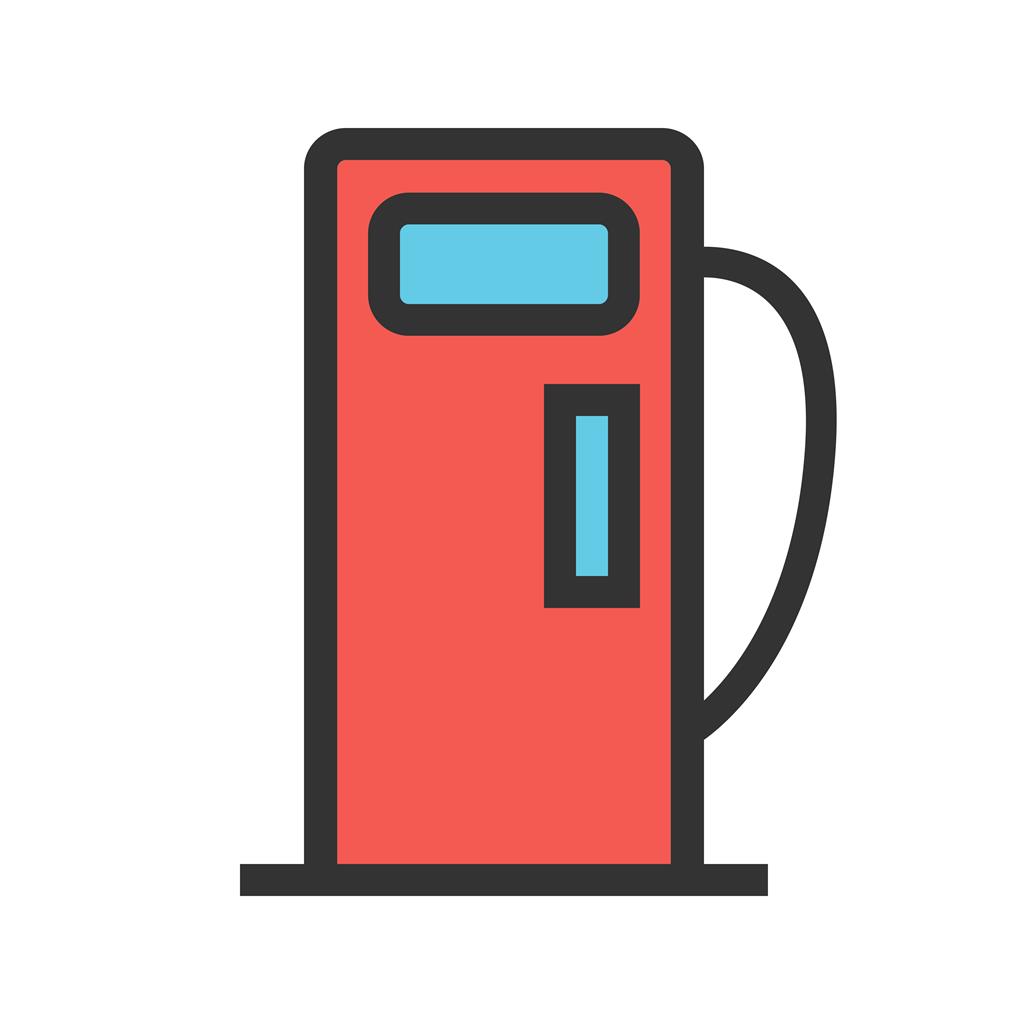 1024x1024 Petrol Pump Line Filled Icon