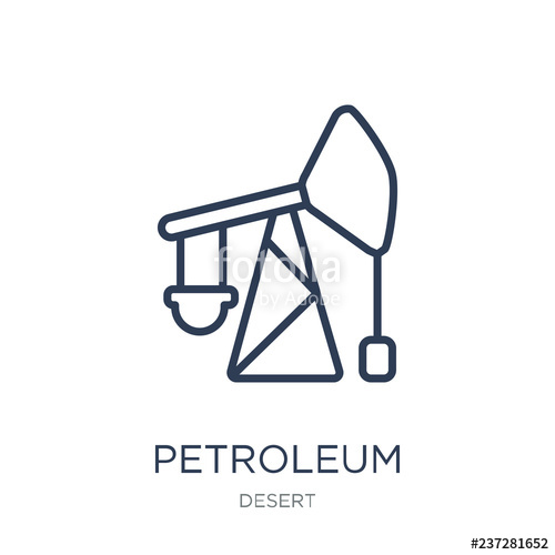 500x500 Petroleum Icon Trendy Flat Vector Petroleum Icon On White