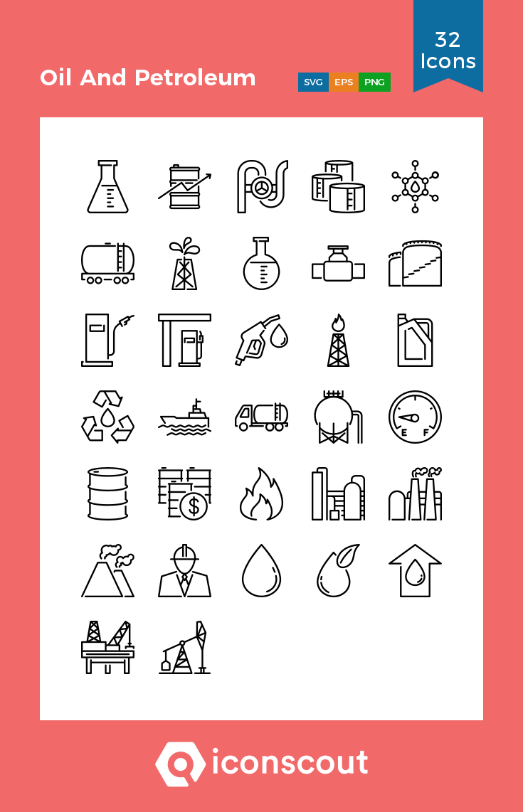 735x1142 Oil And Petroleum Icon Pack