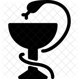 256x256 Pharmaceutical Symbol Icon Of Glyph Style